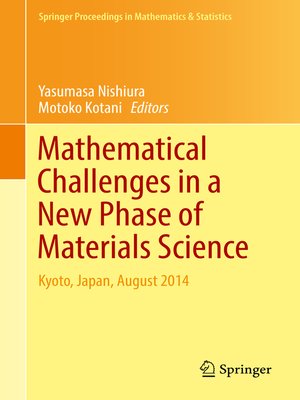 cover image of Mathematical Challenges in a New Phase of Materials Science